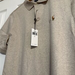 Ralph Lauren Men's Tan Crewneck Sweater